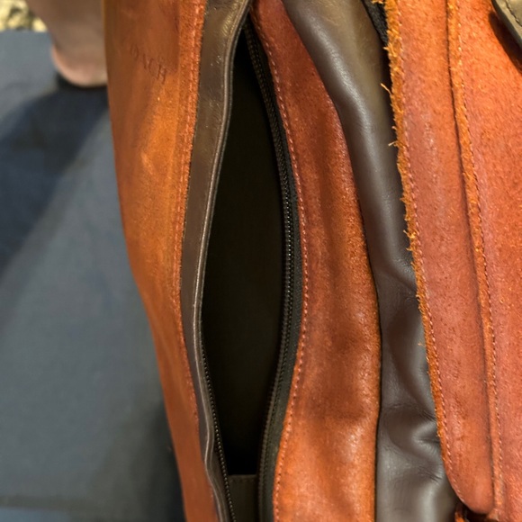 Vintage Coach Brick colored Backpack - Picture 9 of 16